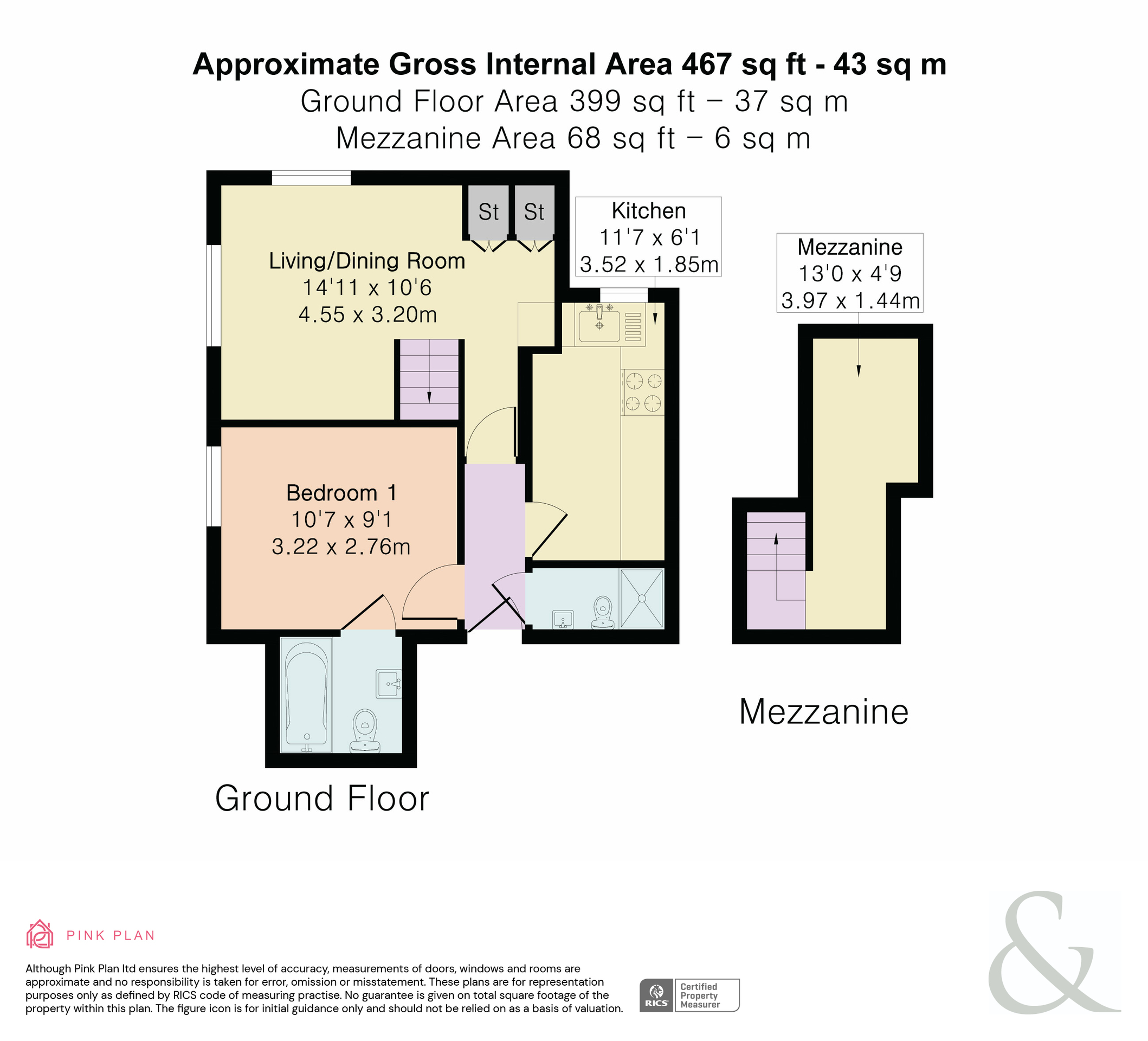13 Akrill House, Harpenden floorplan
