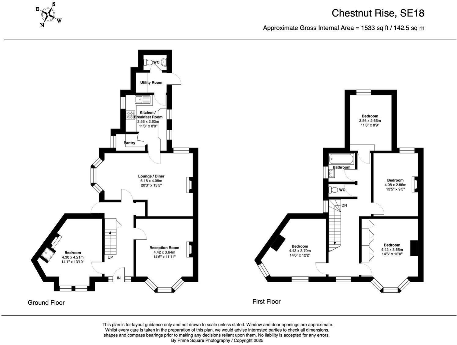 Chestnut Rise, Plumstead, London, SE18 floorplan