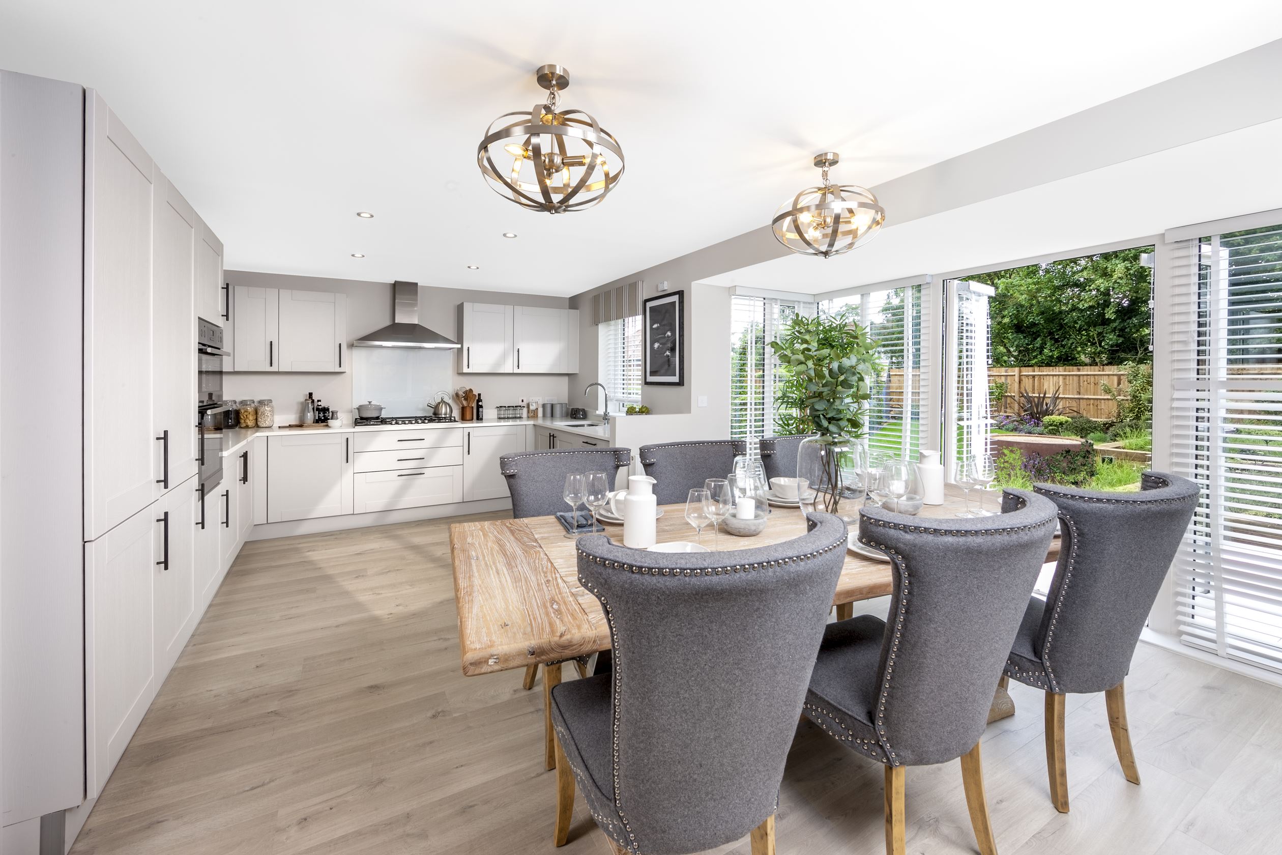 Kitchen/Dining Area Holden 4 Bedroom Home