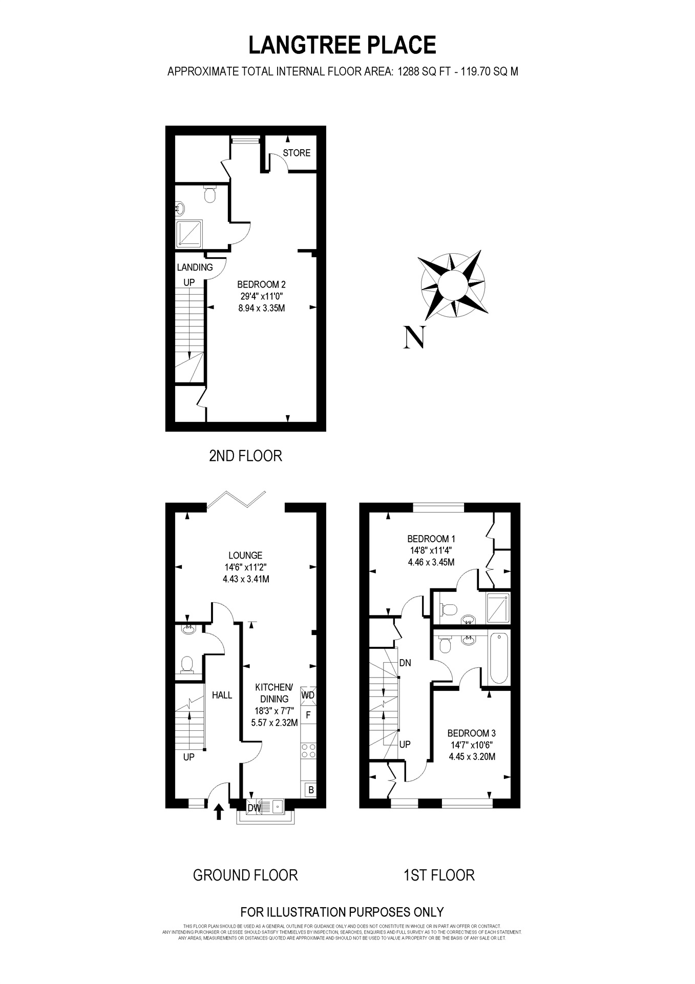 3 Bedrooms Semi-detached house for sale in Elliott Court, North Road, Woking GU21