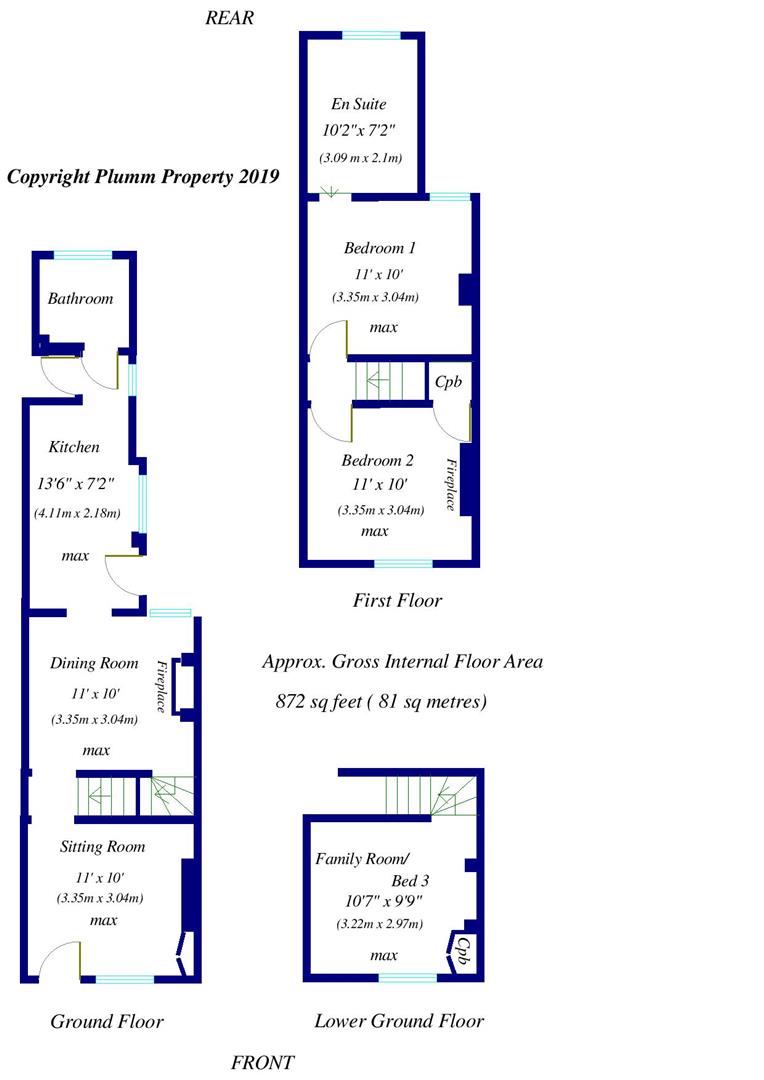 3 Bedrooms Terraced house for sale in King Street, Dunstable, Beds. LU5