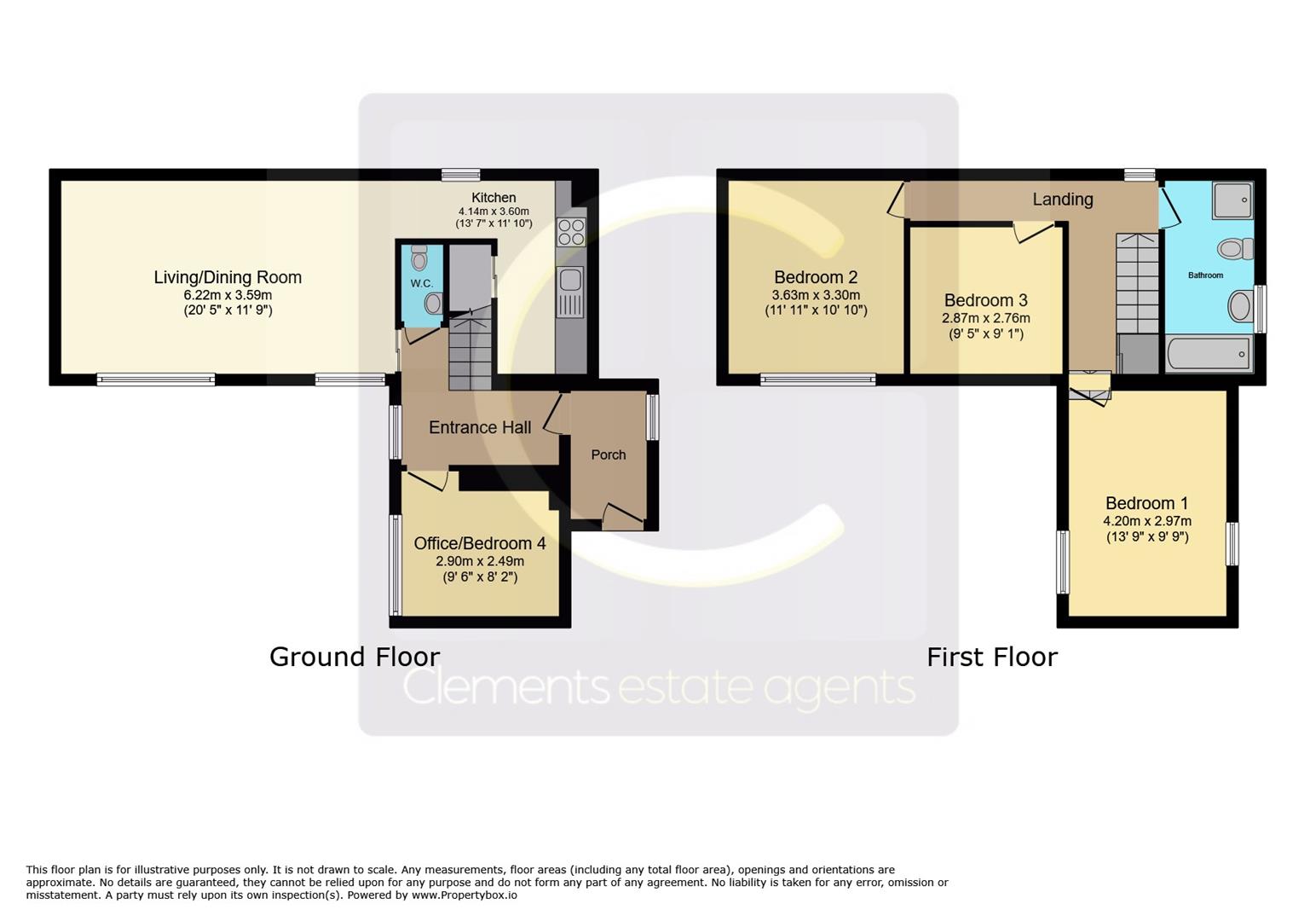 119, Wharfedale, Hemel Hempstead floorplan