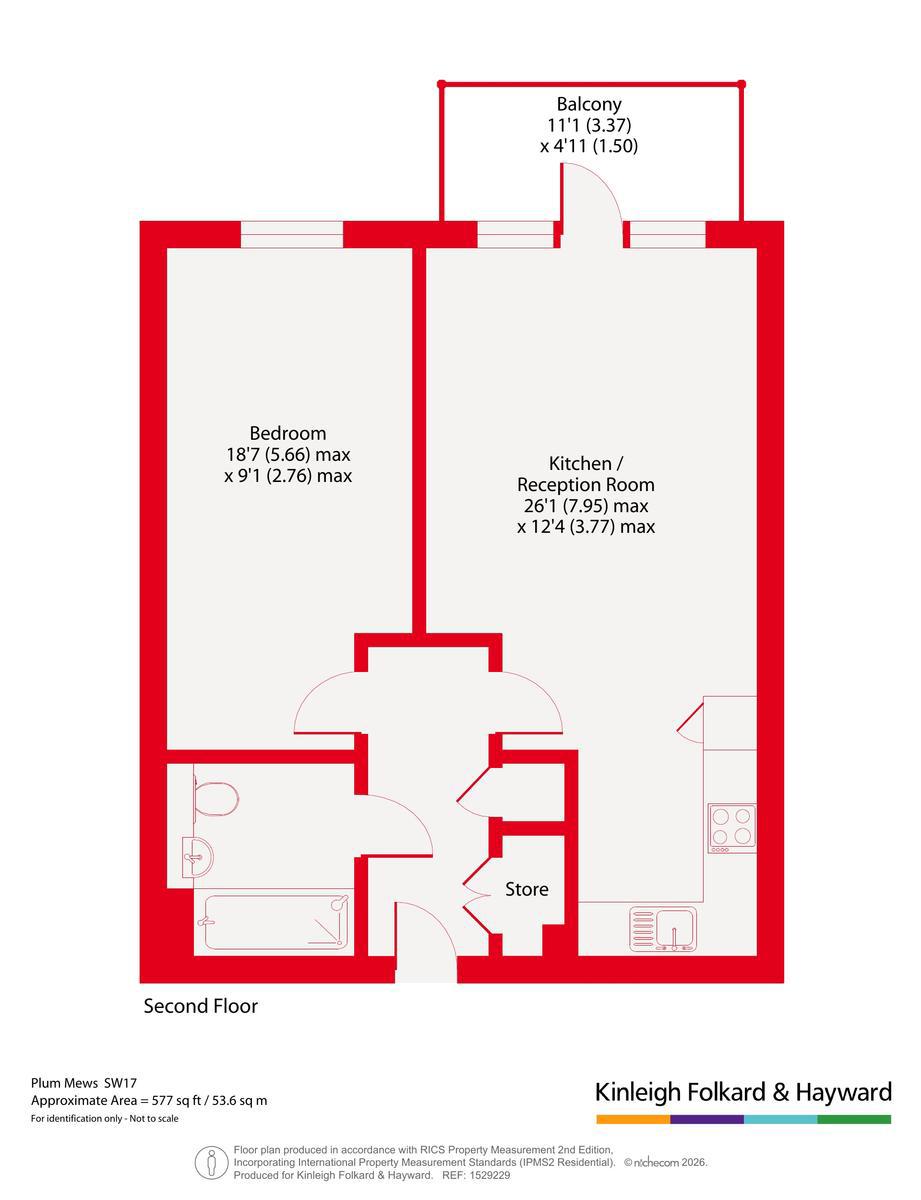 Plum Mews, London floorplan