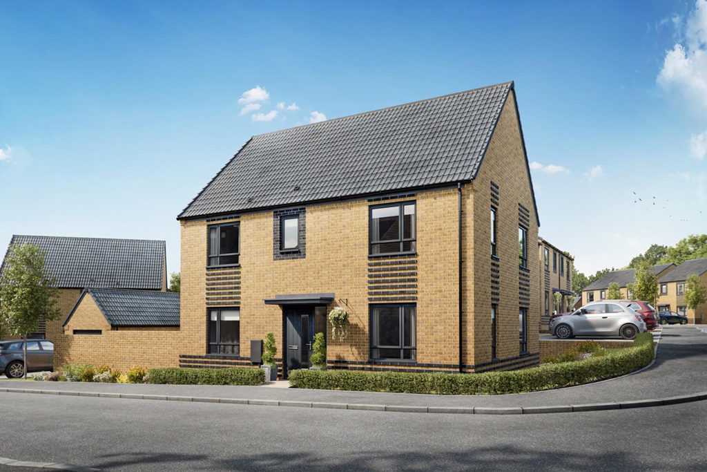 Artist's Impression Of A 4 Bedroom Plumdale Home