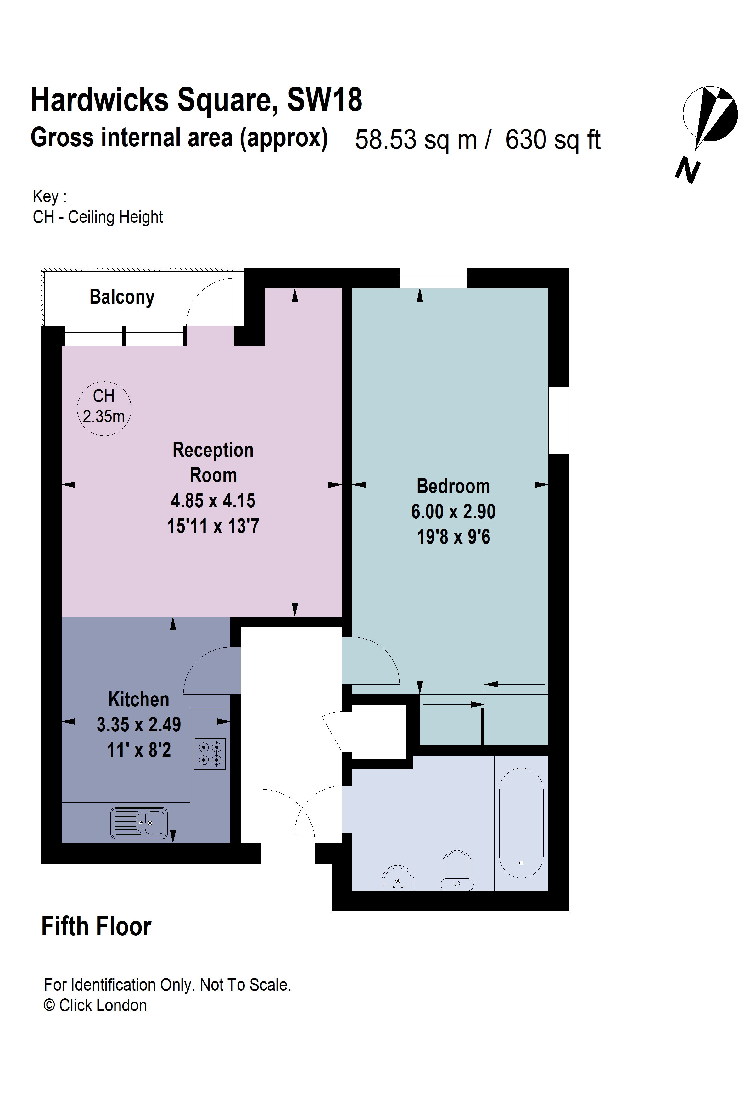 Hardwicks Square, London floorplan