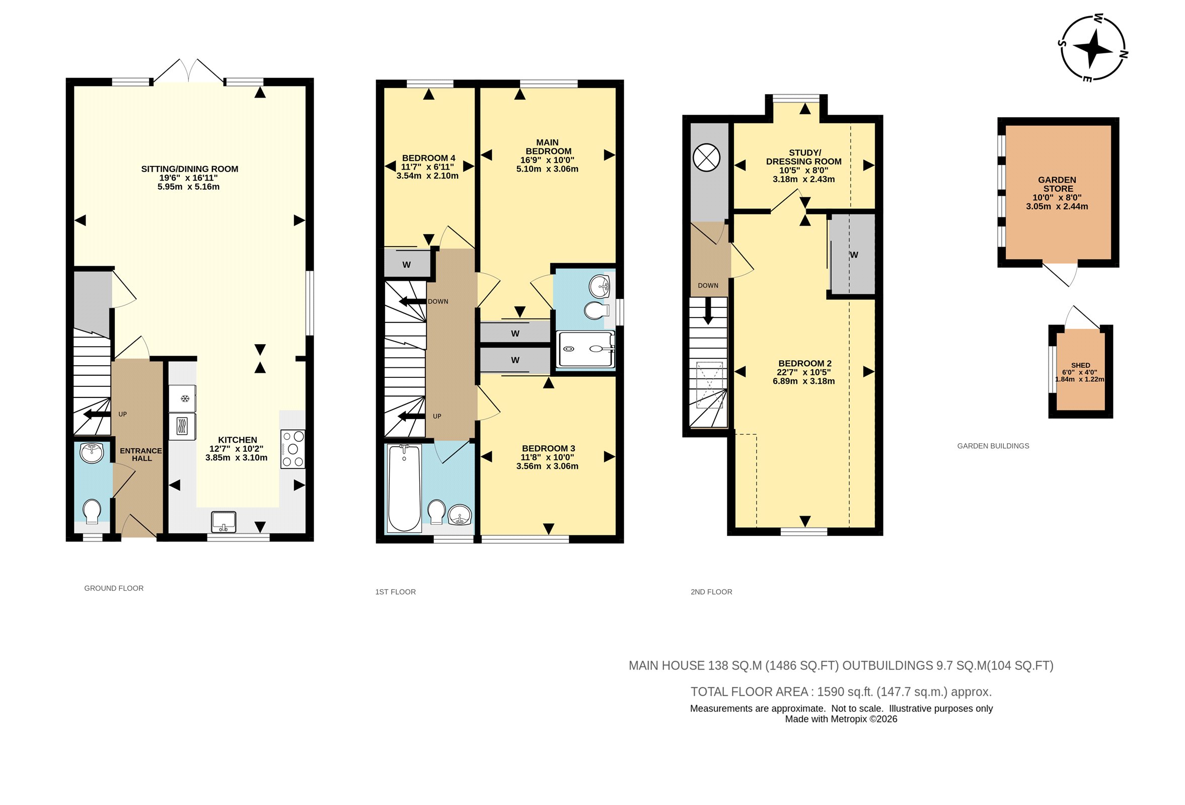 28, Brighton Road, Surrey floorplan