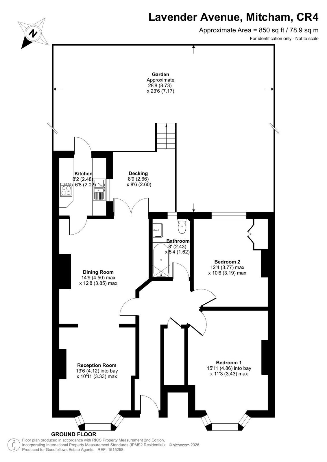188, Lavender Avenue, Mitcham floorplan