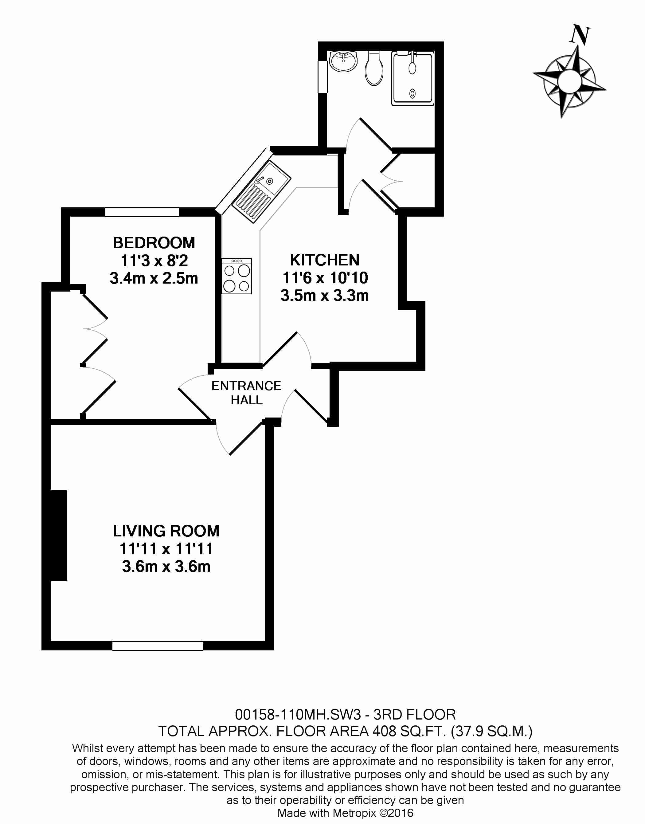 1 Bedrooms Flat to rent in Walton Street, Chelsea SW3