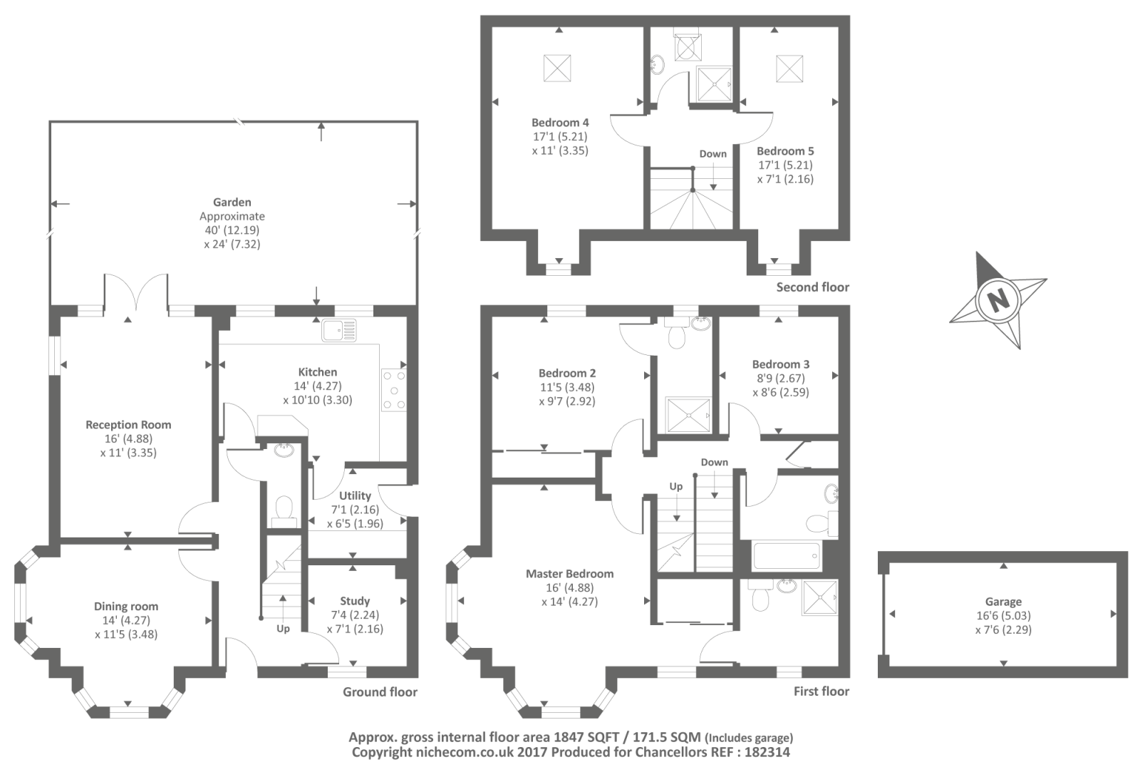 5 bed detached house for sale in Ascot Way, Bicester OX26 Zoopla