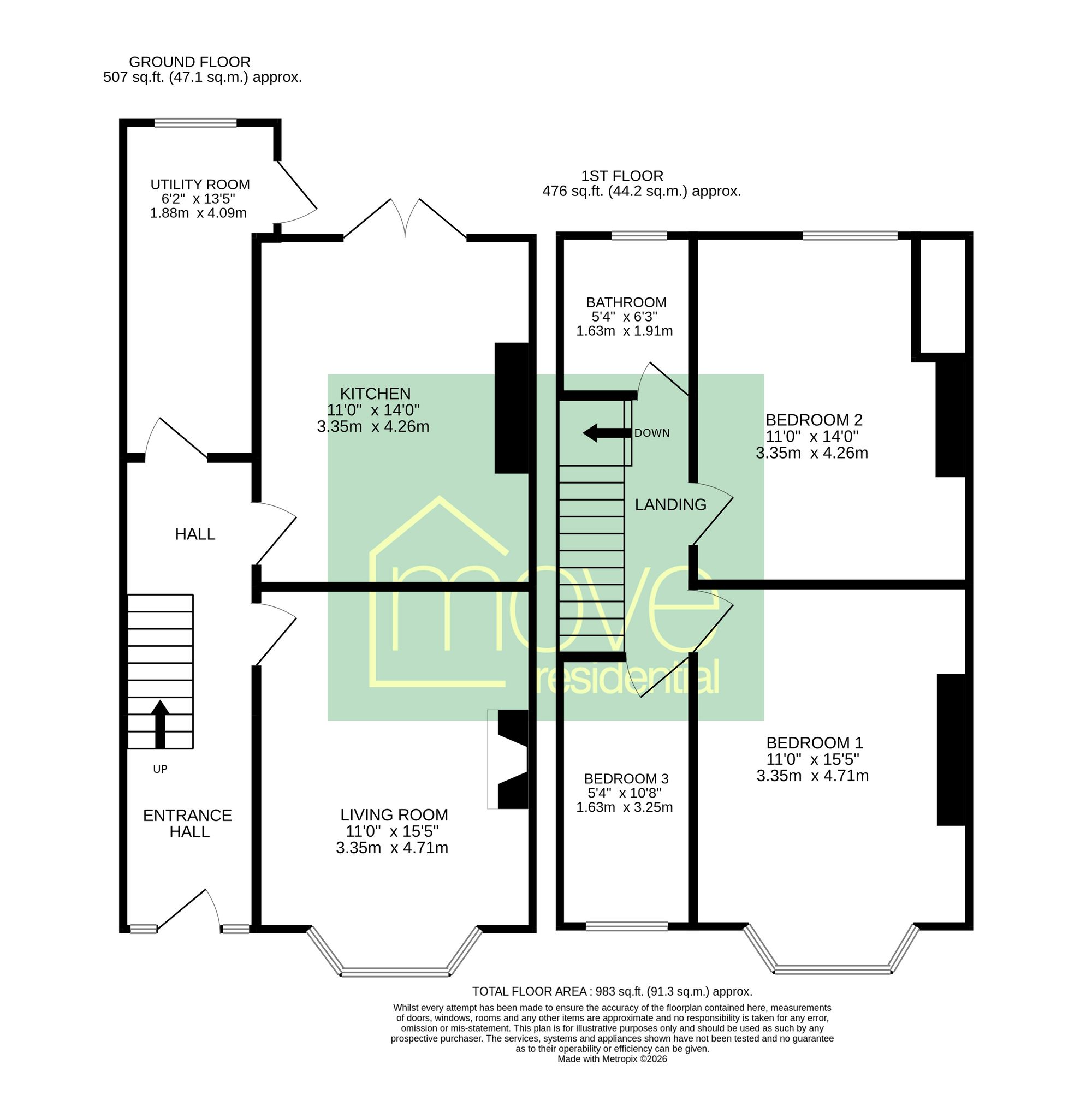 26 Mallaby Street, Birkenhead floorplan