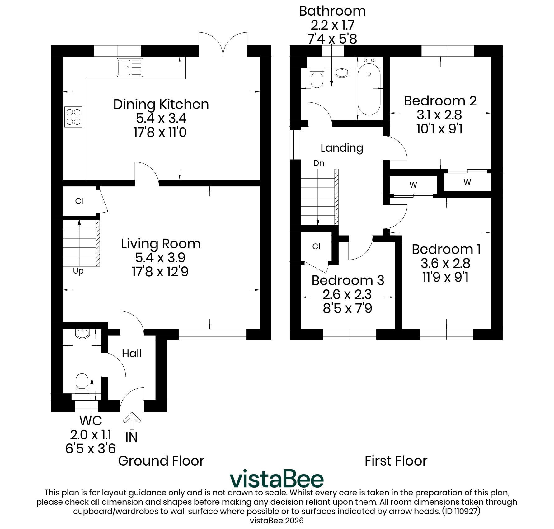 99, Jackson Crescent, Lanarkshire floorplan