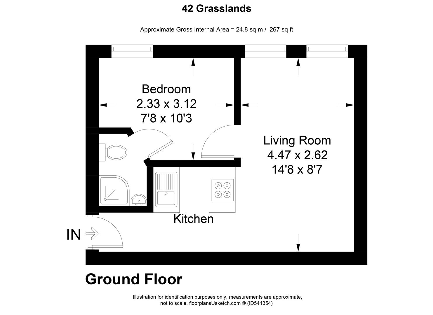 1 Bedrooms Flat for sale in Grasslands, Aylesbury HP20