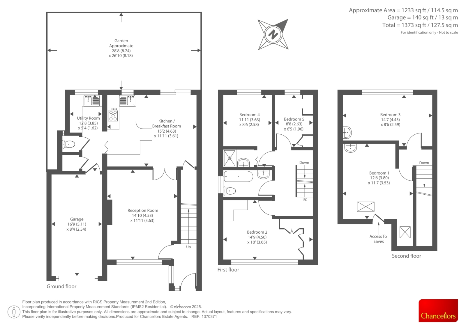 83 WOLSEY ROAD, Wolsey Road, Sunbury-On-Thames floorplan
