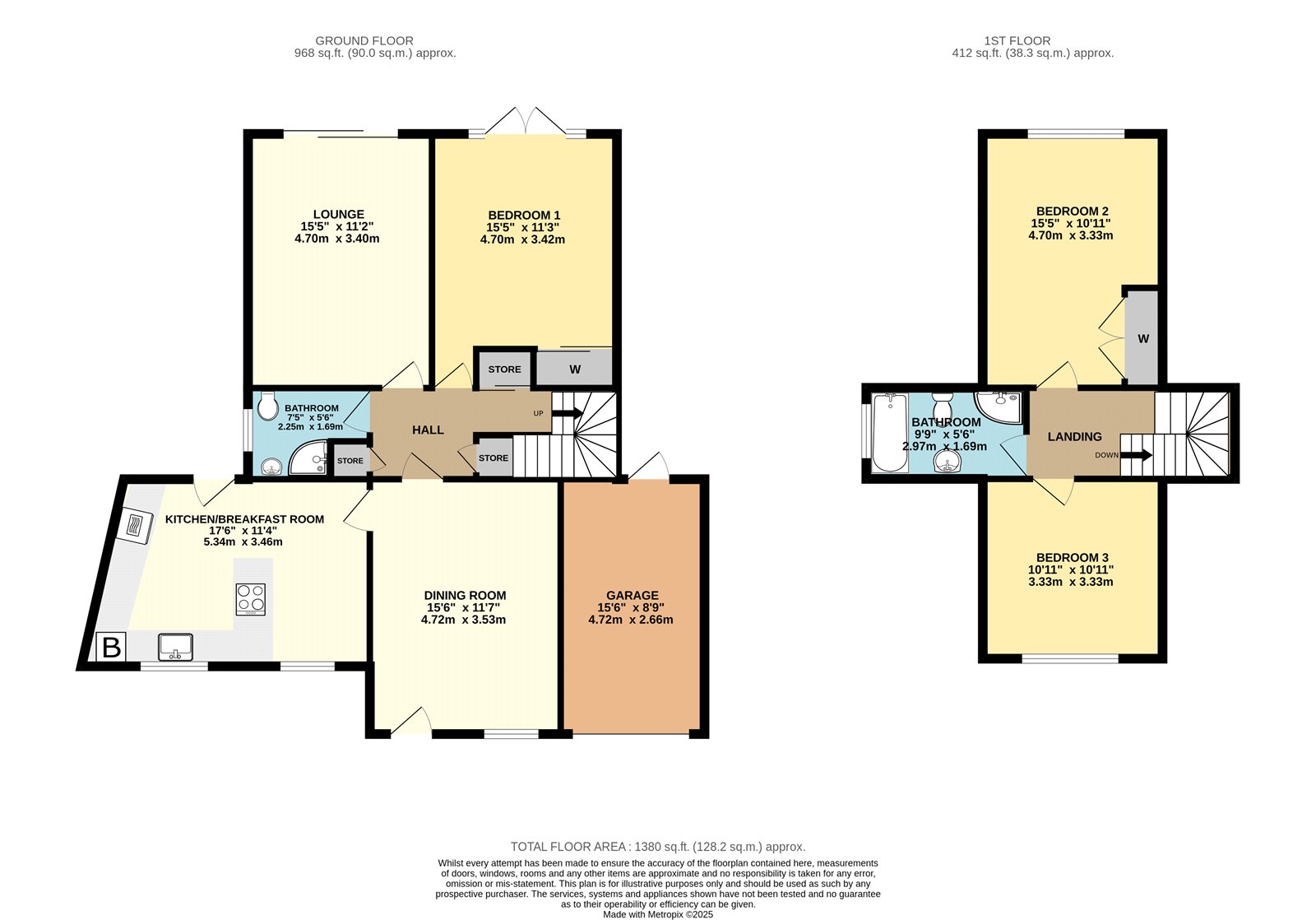 4, Harrold Road, Wellingborough floorplan
