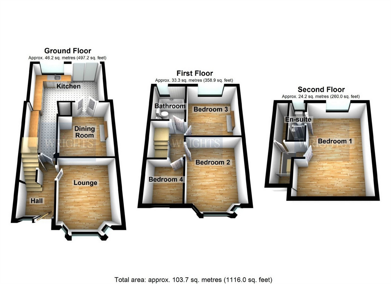 4 Bedrooms Terraced house for sale in Astwick Avenue, Hatfield, Hertfordshire AL10