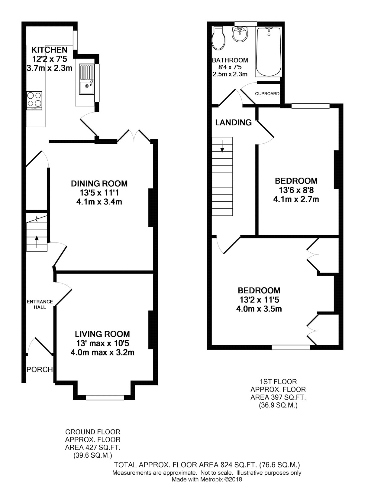 11, Brown Street, Altrincham floorplan