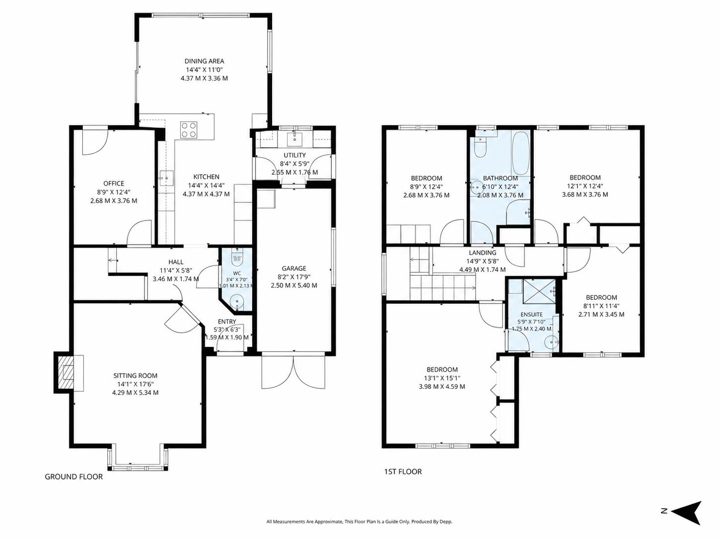 4, Hazelwood Close, Bury St. Edmunds floorplan