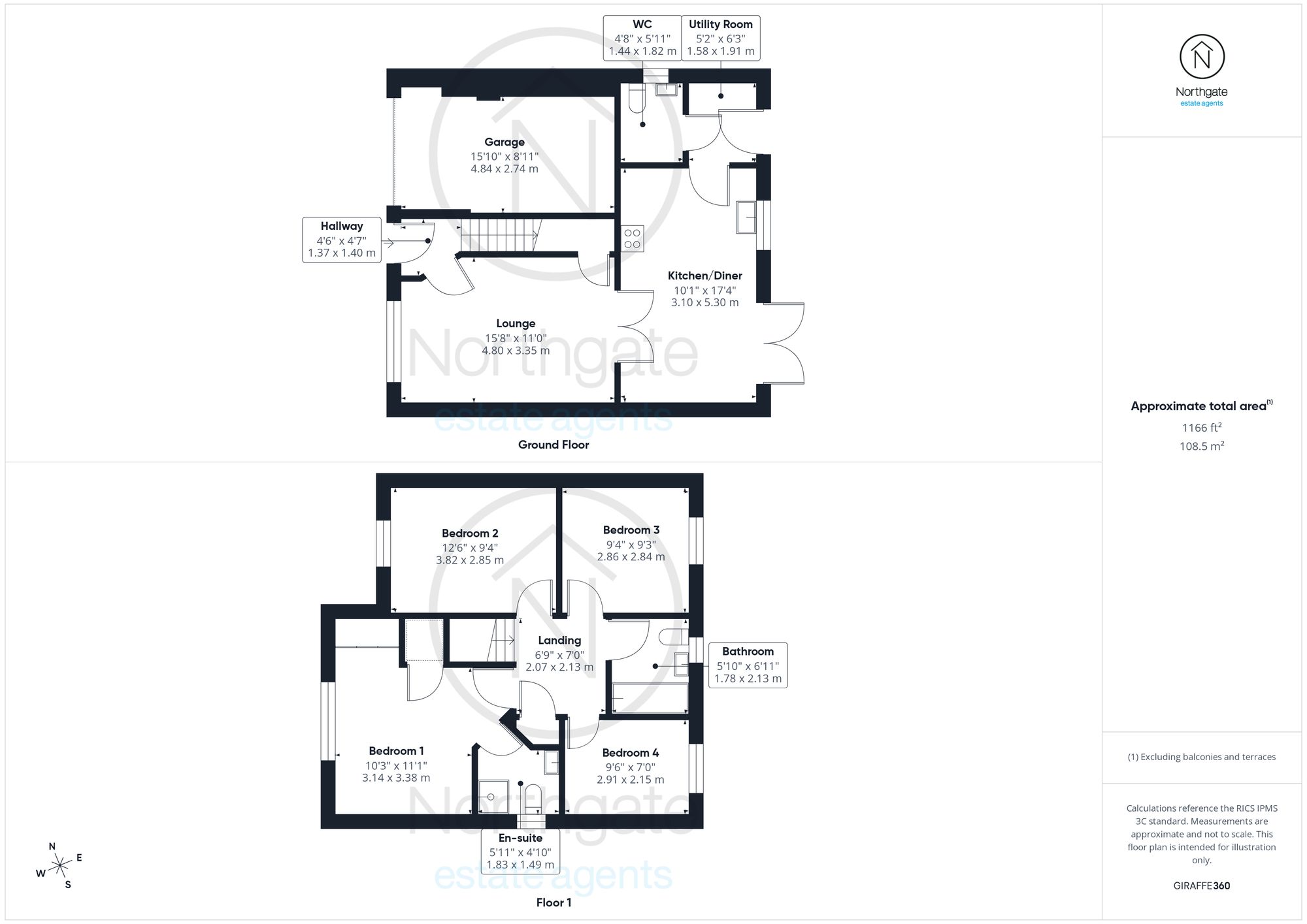 81 Birch Way, Newton Aycliffe floorplan