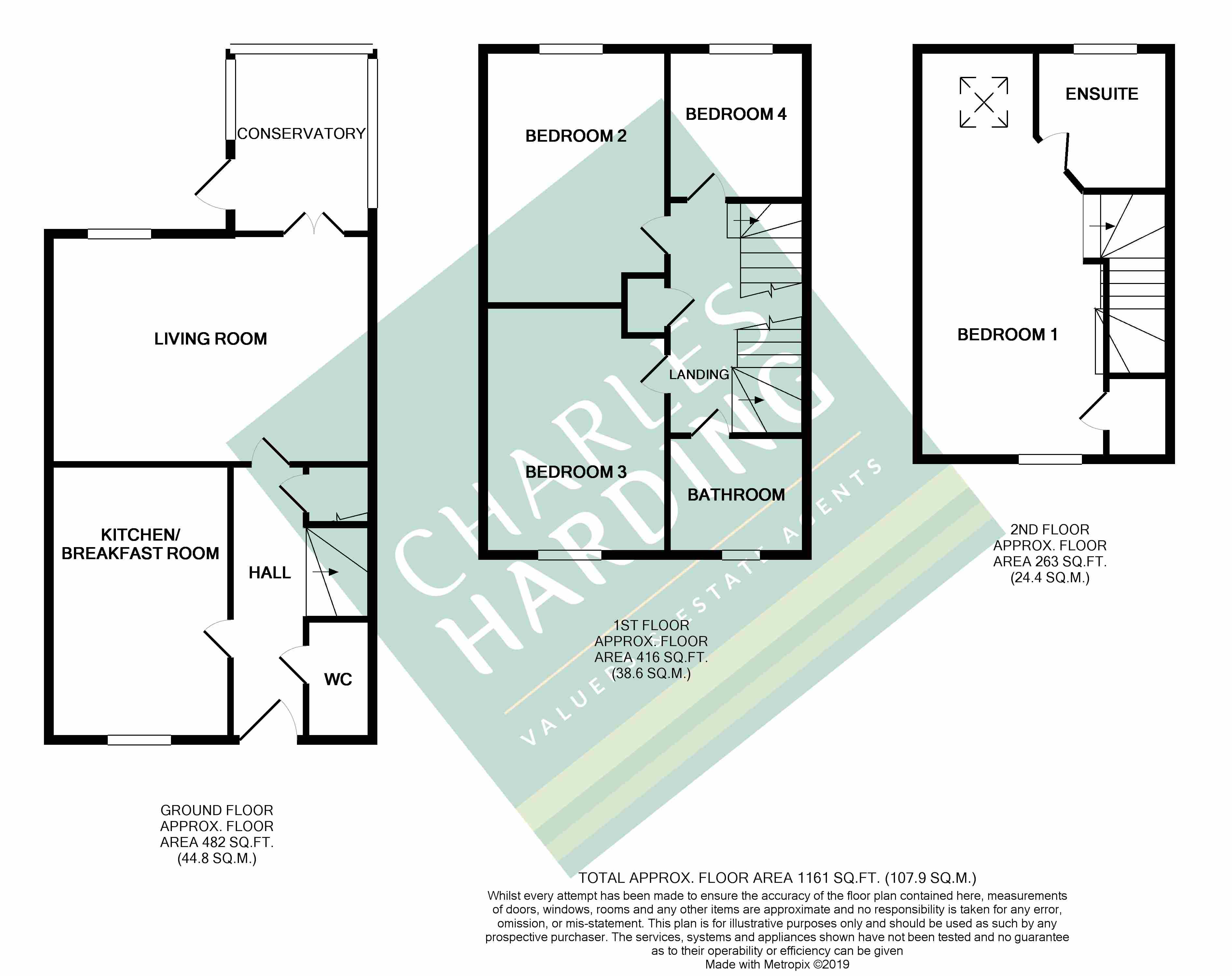 4 Bedrooms Terraced house for sale in Horsley Close, Redhouse, Swindon SN25