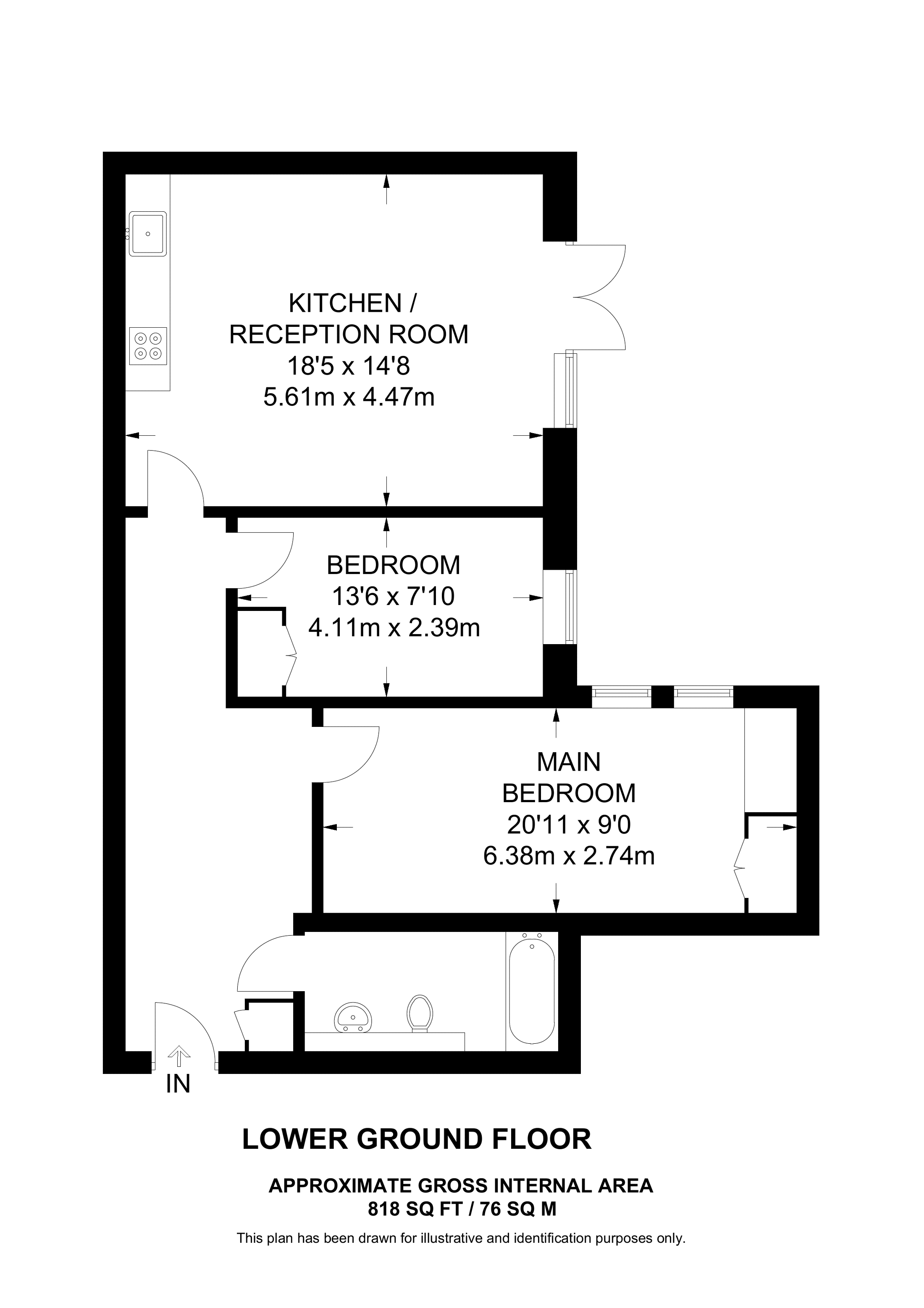 Uxbridge Road, Hanwell floorplan