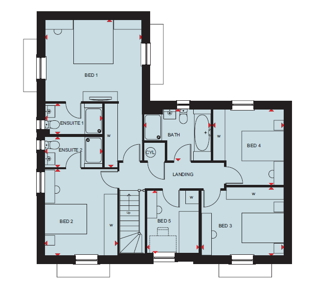H860447, Off Leechpool Way, Yate, Bristol floorplan