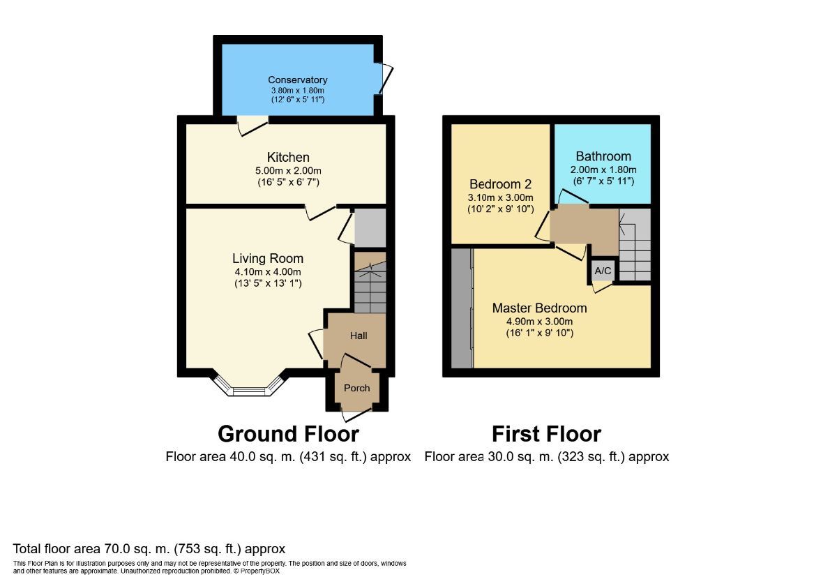 70 Mount Road, Stourbridge floorplan