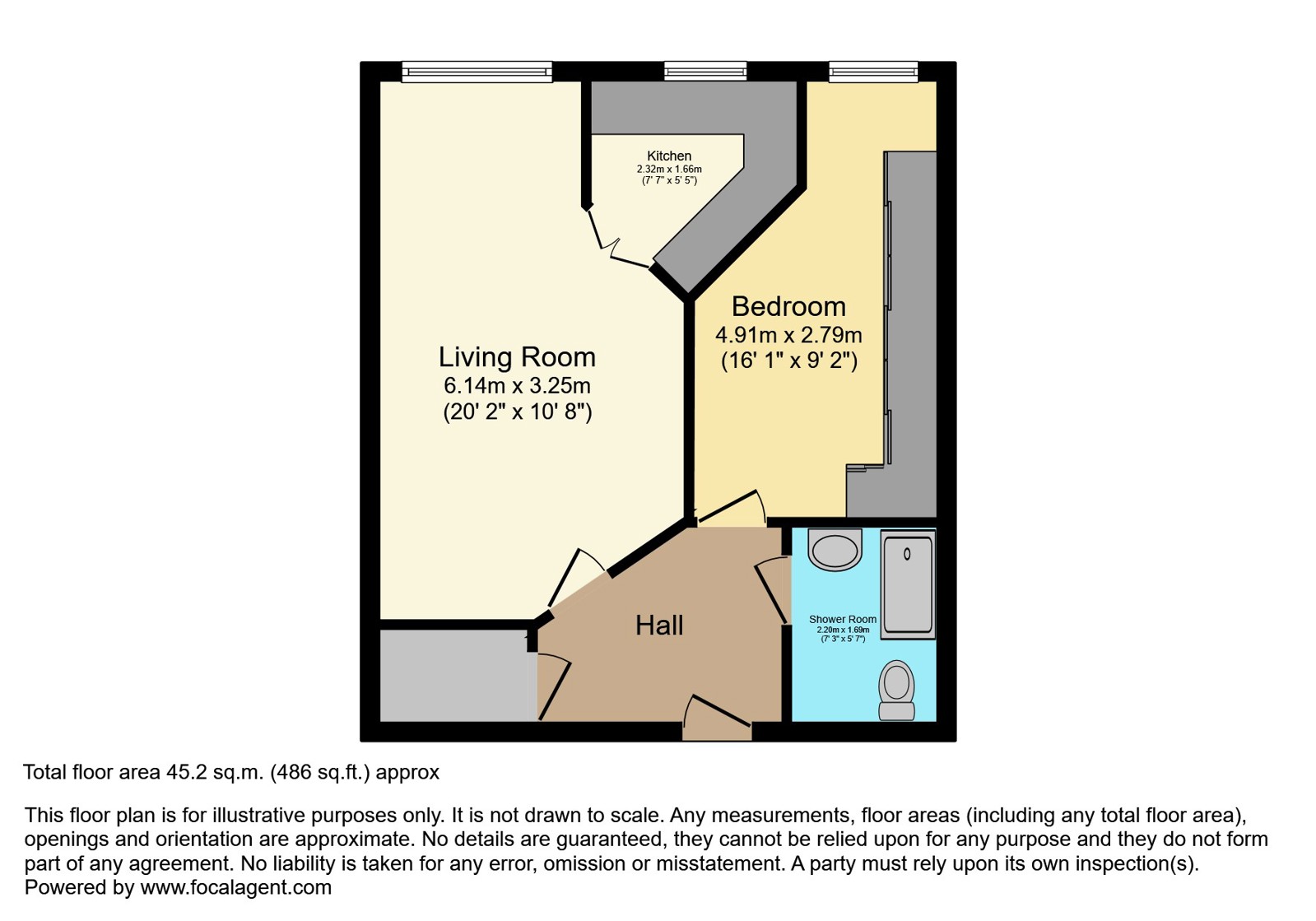 Ranulf Court, Sheffield floorplan