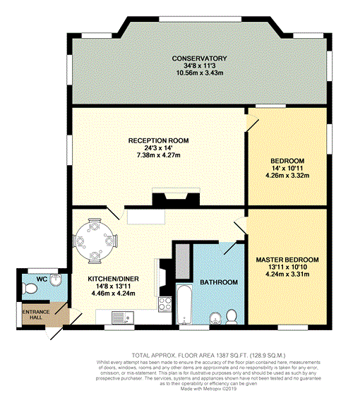 2 Bedrooms Detached bungalow to rent in Laleham Reach, Chertsey, Surrey KT16
