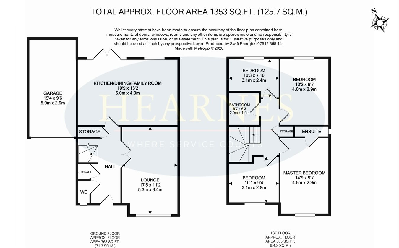 Horseshoe Crescent, Ferndown floorplan