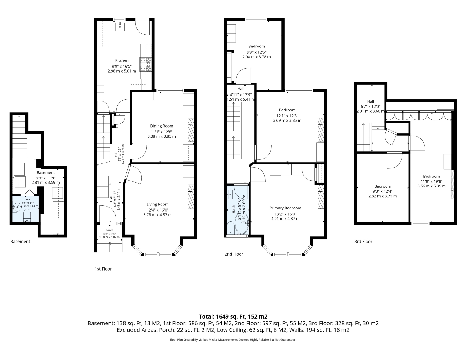 35, Rutland Park, Sheffield floorplan