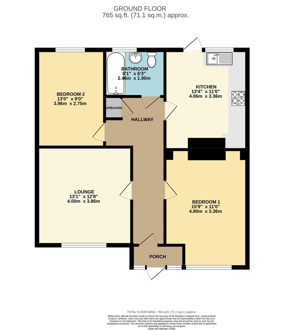 60, Prince Charles Road, Broadstairs floorplan