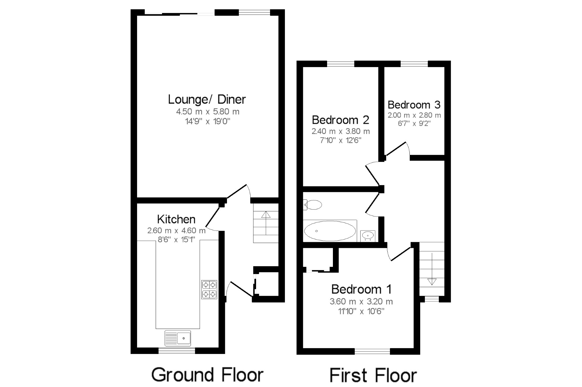 3 Bedrooms Terraced house for sale in Tomlinson Avenue, Luton, Bedfordshire, England LU4