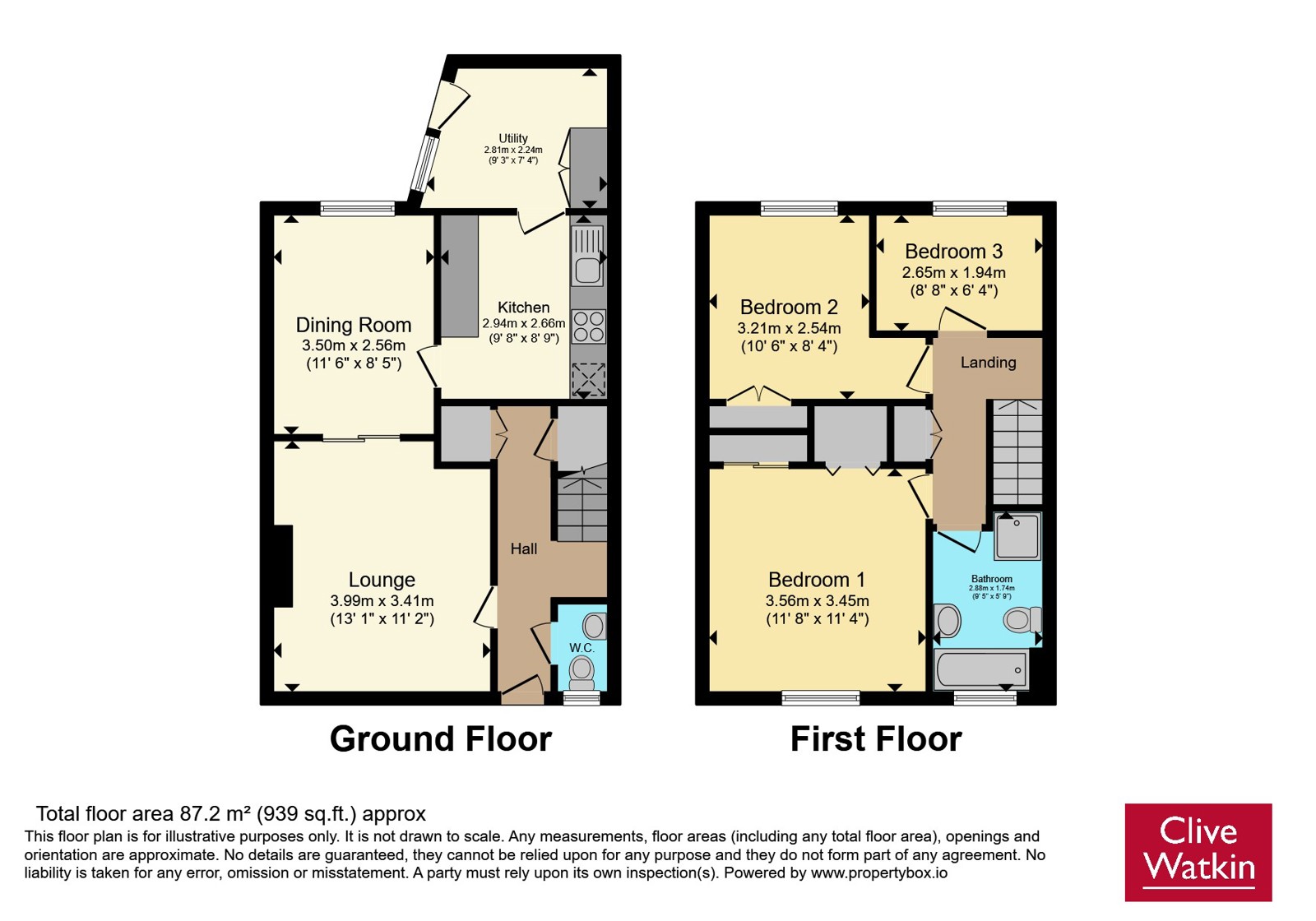 10, Mornington Avenue, Cheshire floorplan