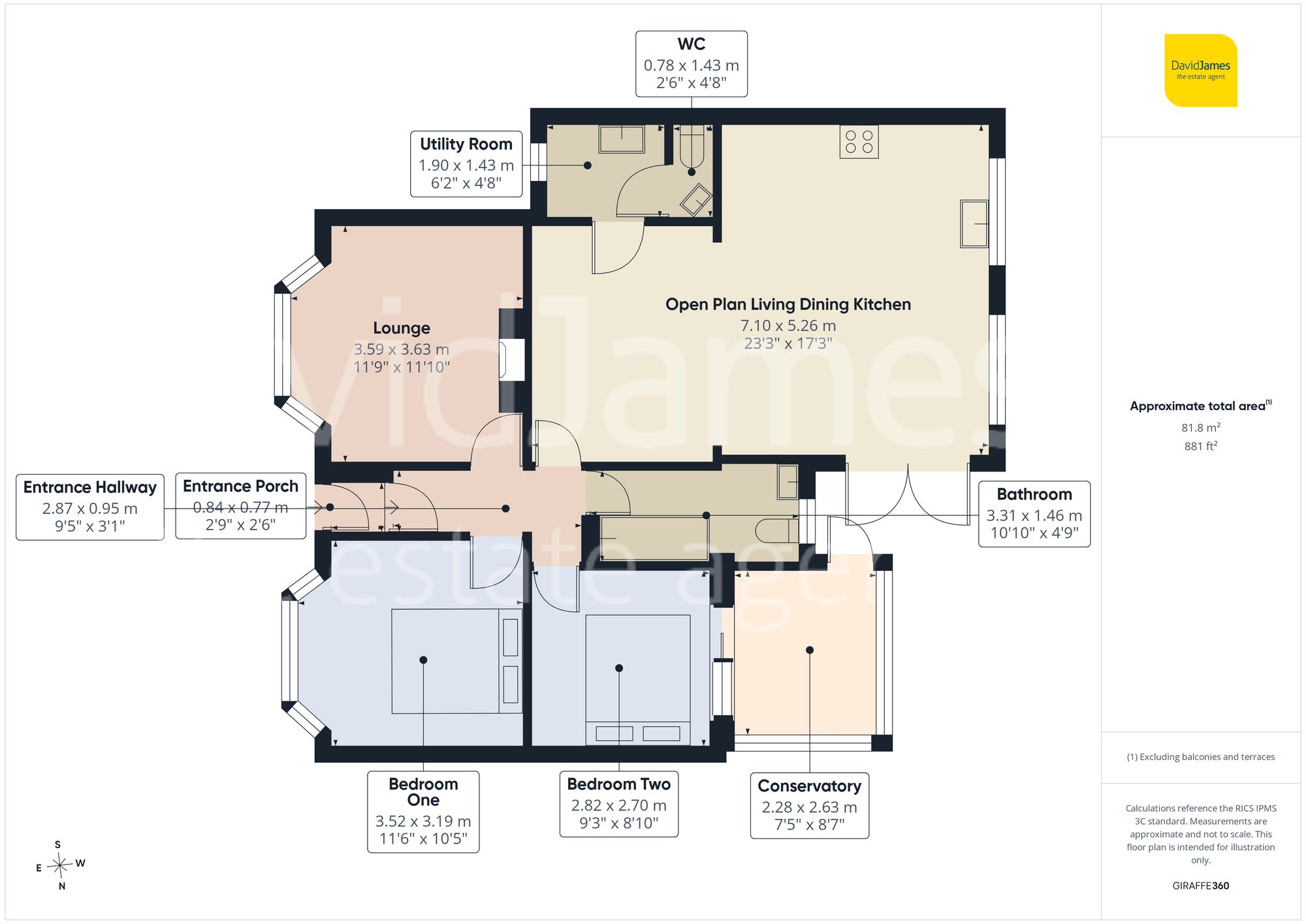 Jarvis Avenue, Nottingham floorplan