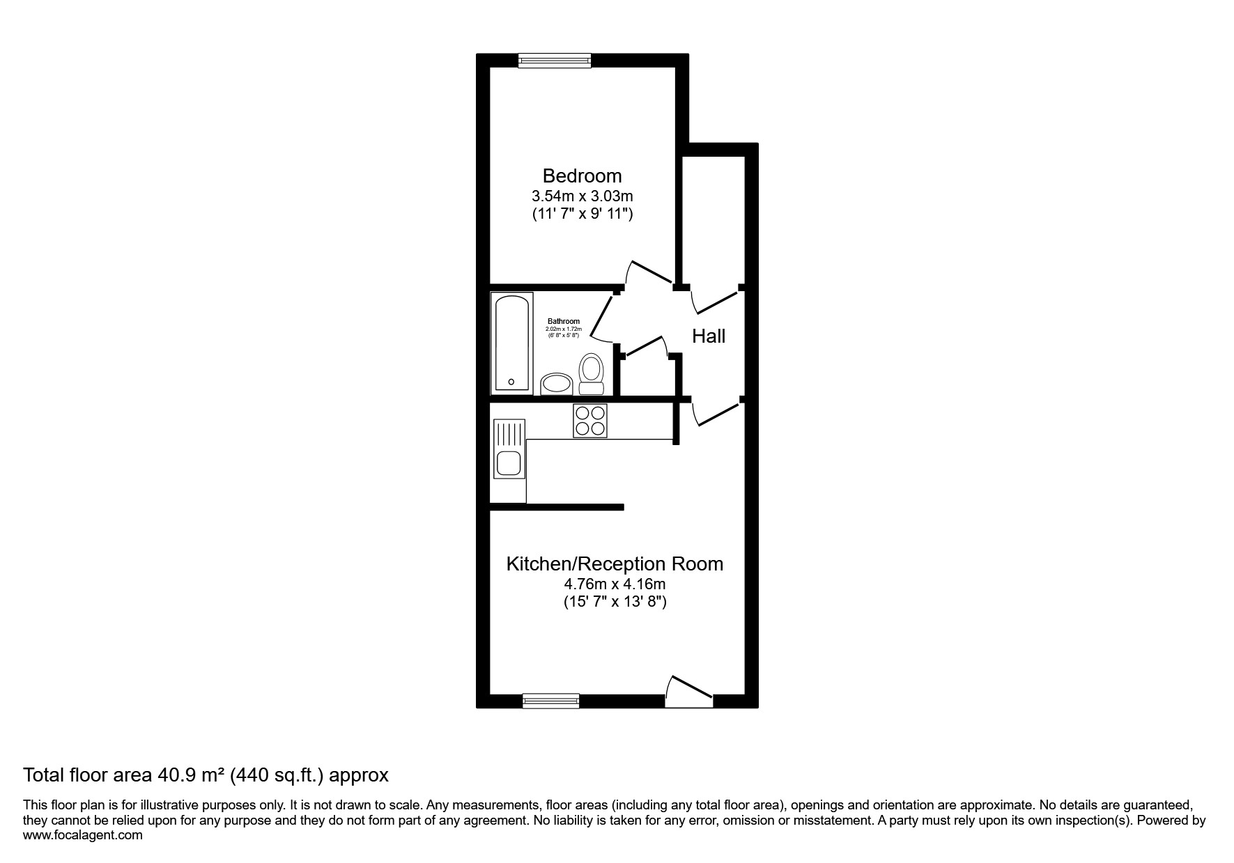 47, Doveney Close, Orpington floorplan