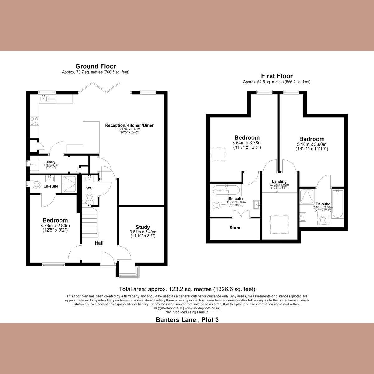 3 Misty View, Banters Lane, Chelmsford floorplan