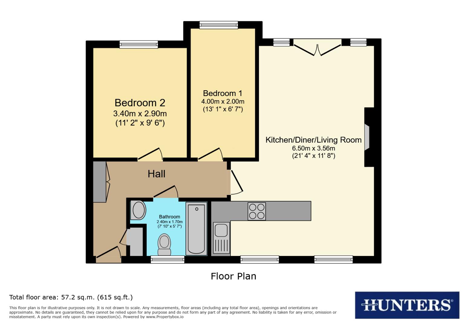 68, Kinsey Heights, High Green floorplan