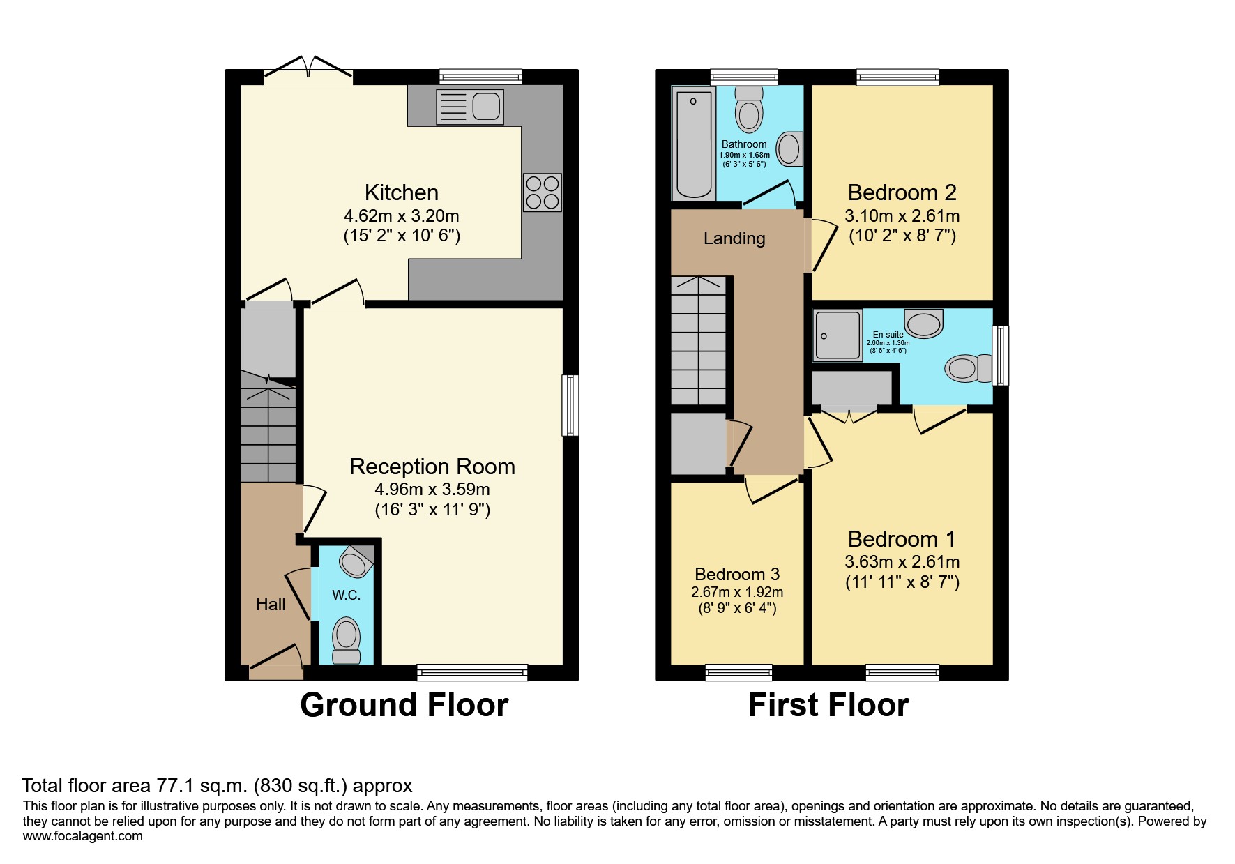 48, Garratt Road, Yarm floorplan
