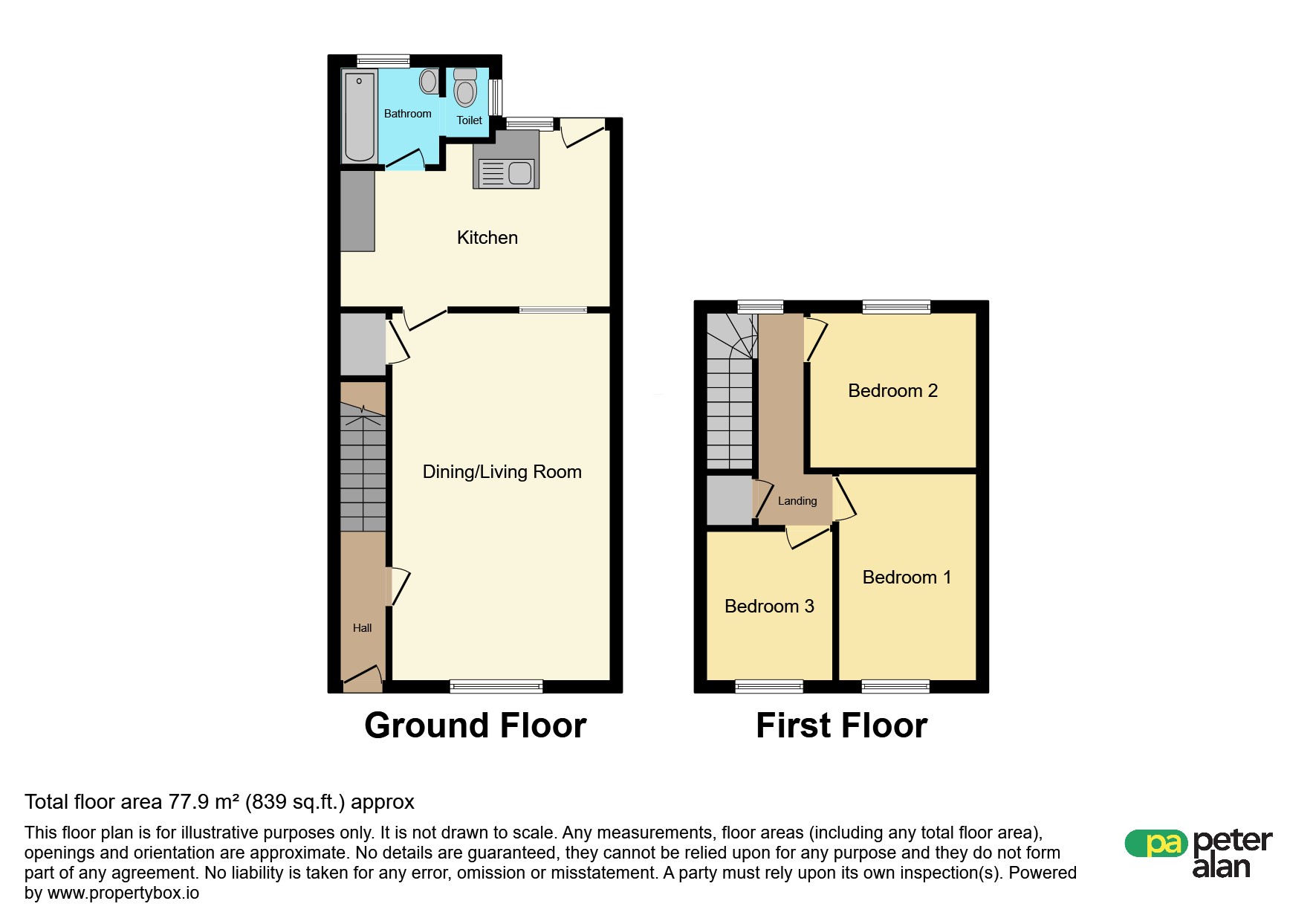 30, Parc Terrace, Caerphilly floorplan