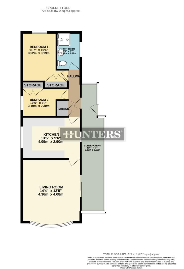 11d, Ashfield Park, Scunthorpe floorplan