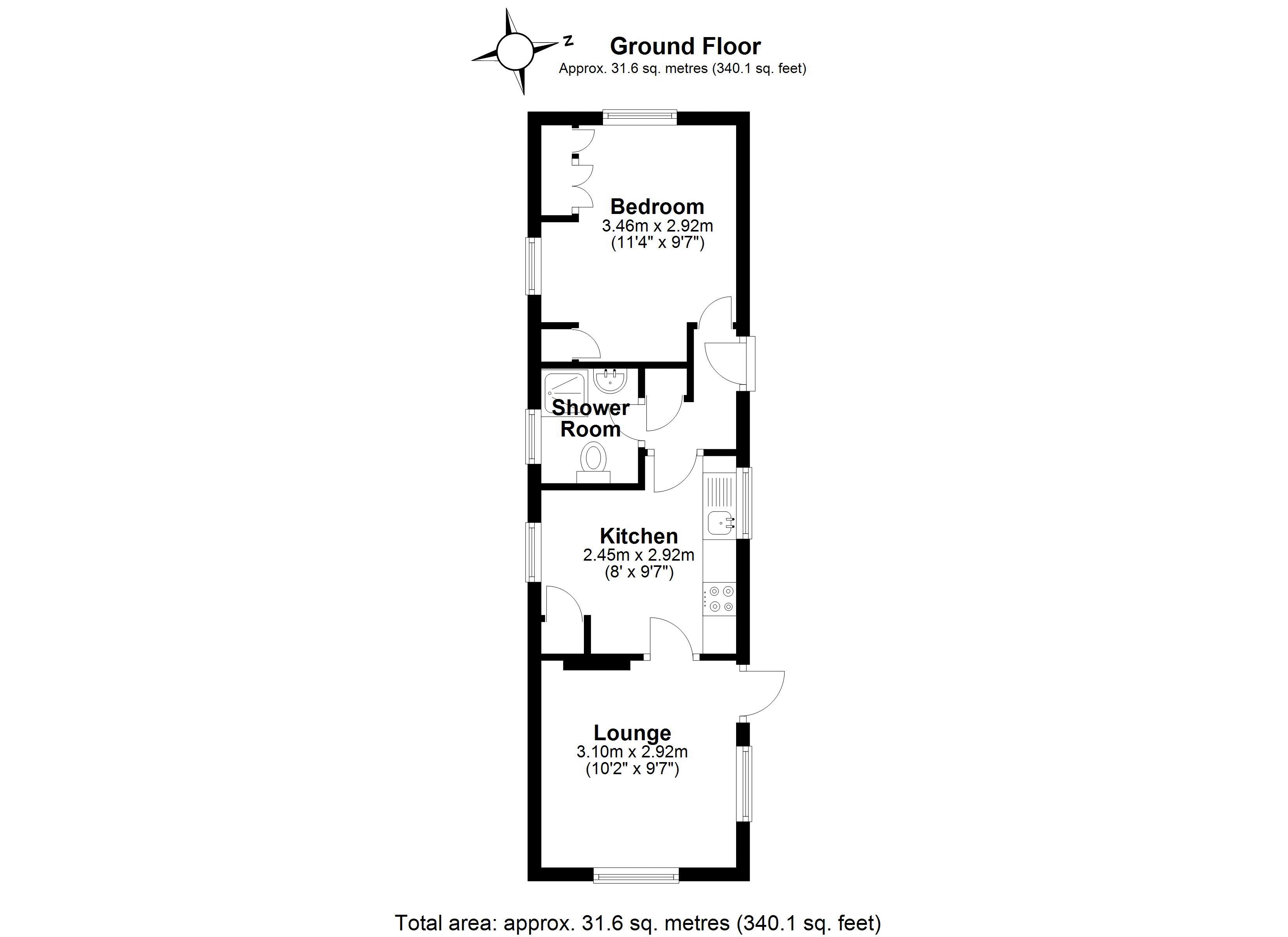 6, Four Winds Park, Broseley floorplan