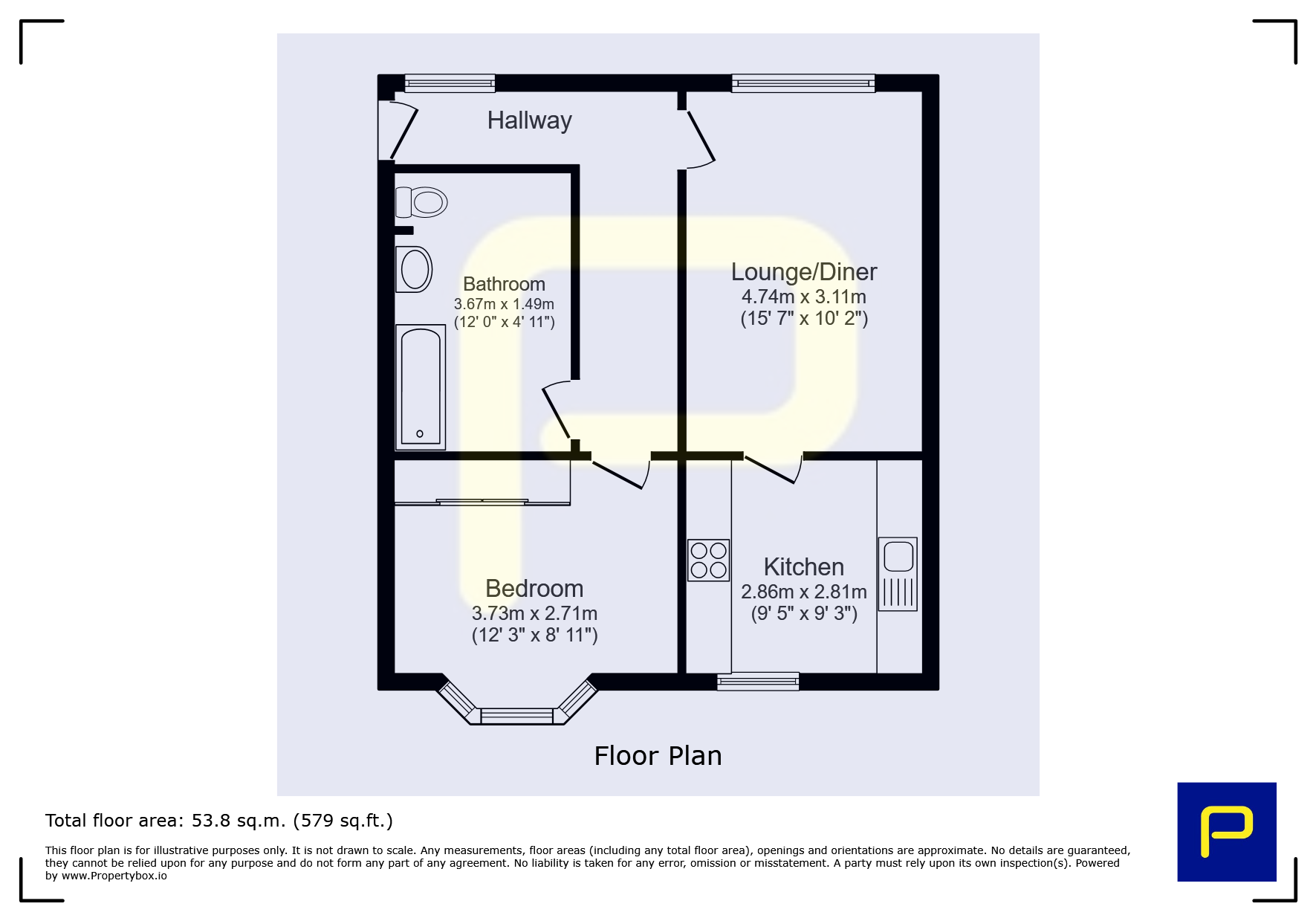 10, Brock Farm Court, North Shields floorplan