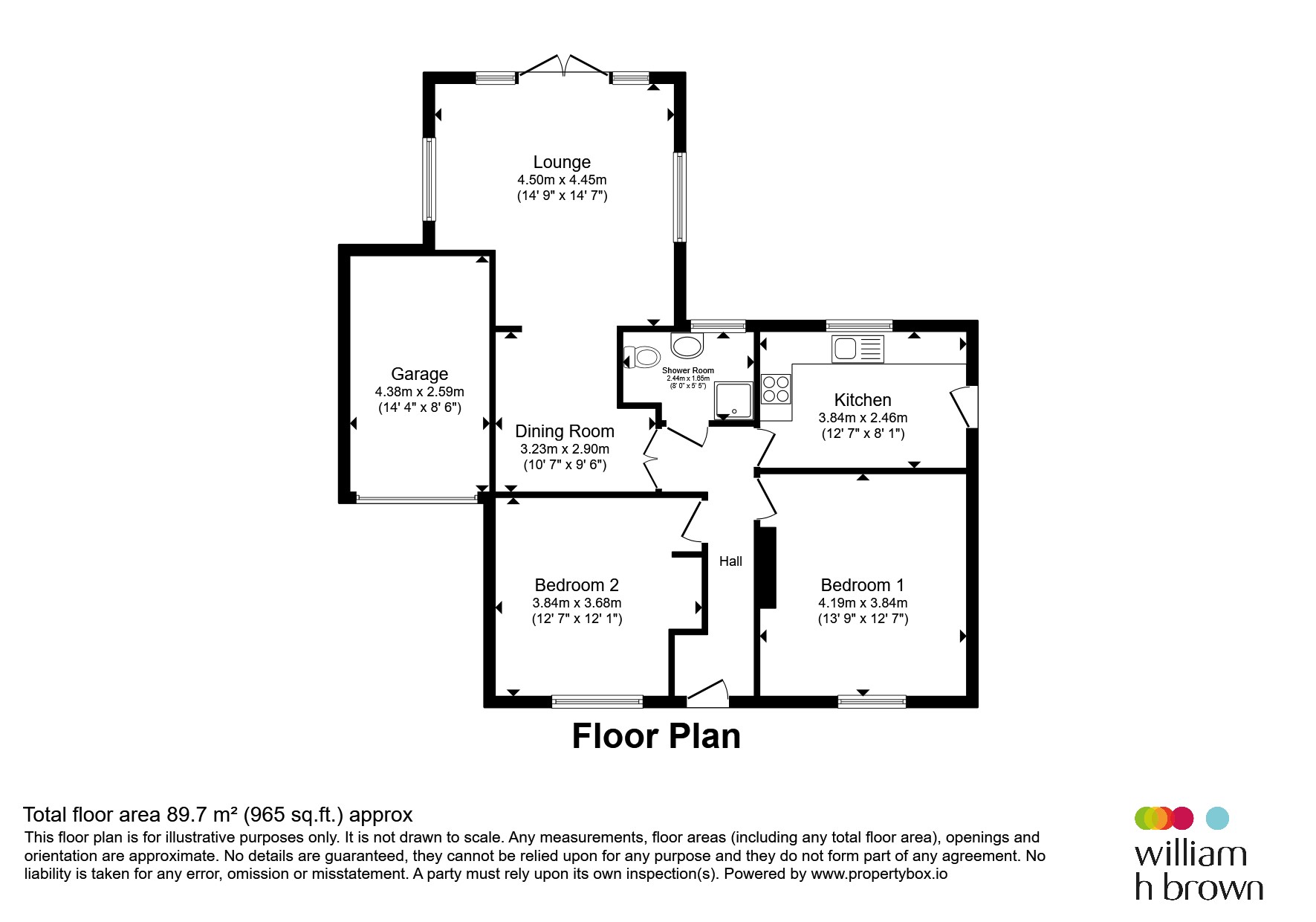 6, Peddars Way, Hunstanton floorplan