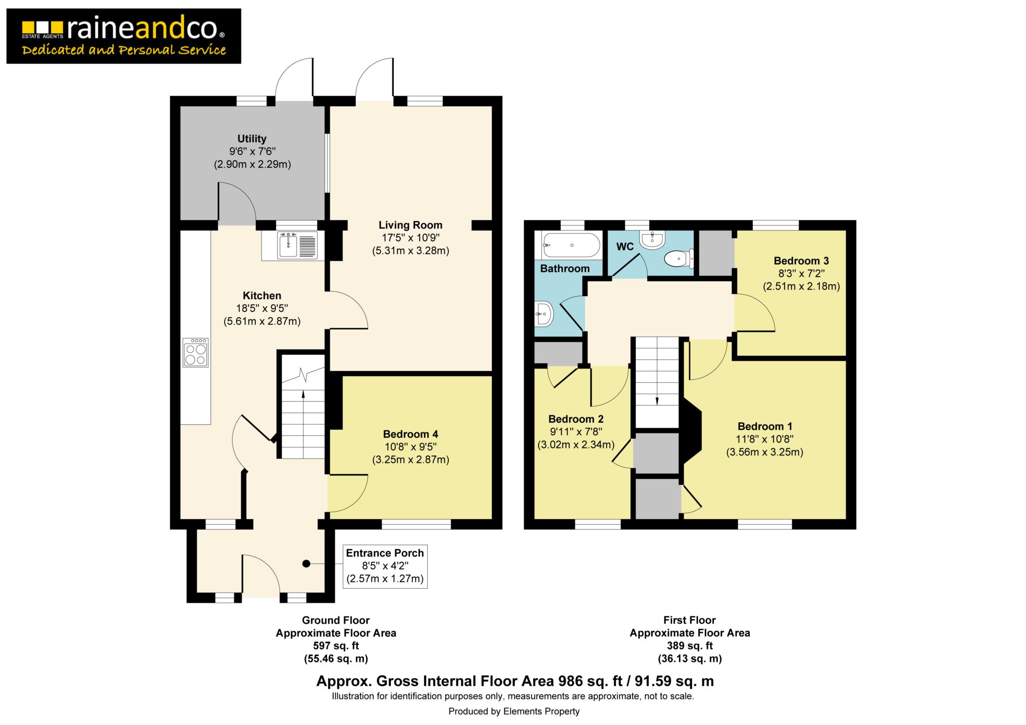 37, Shallcross Crescent, Hatfield floorplan