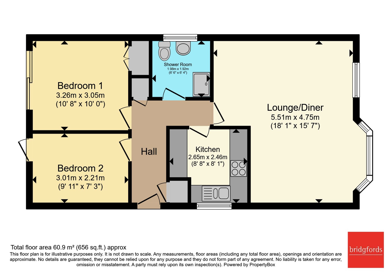 20, Woodmoor Rise, West Yorkshire floorplan