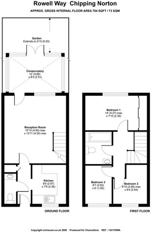 11, Rowell Way, Chipping Norton floorplan