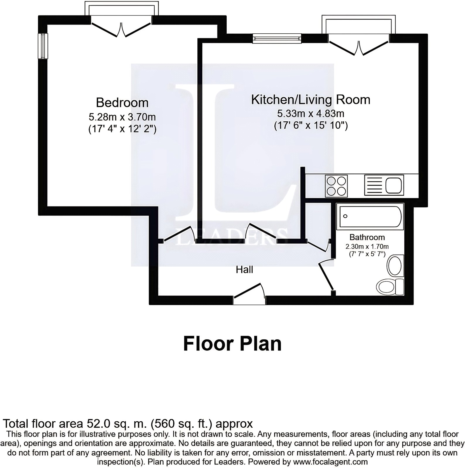 Flat 106, Ziggurat House, 25, Grosvenor Road, Hertfordshire floorplan