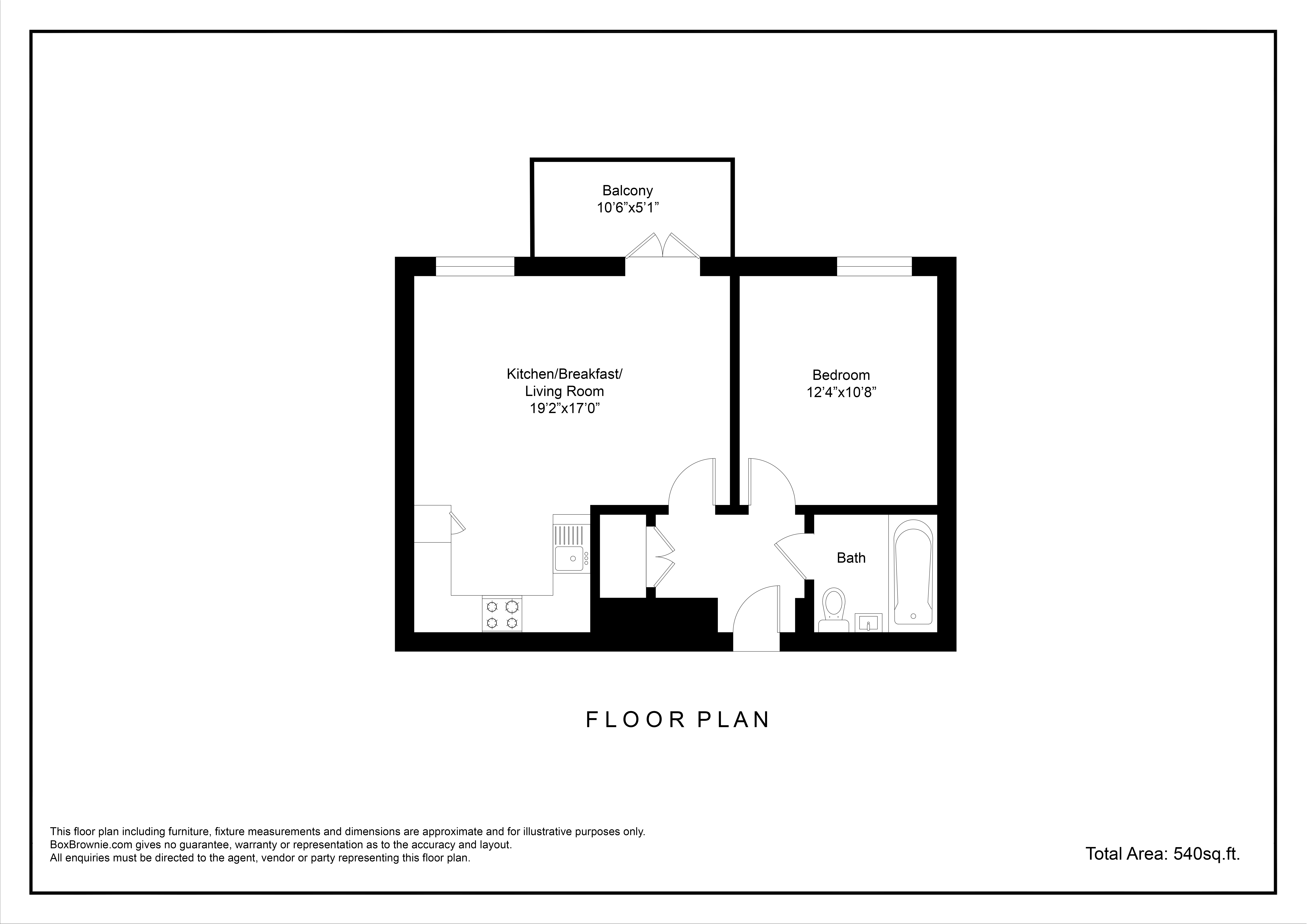 Apartment 19, Thaden Apartments,, Hawker Drive, Addlestone floorplan