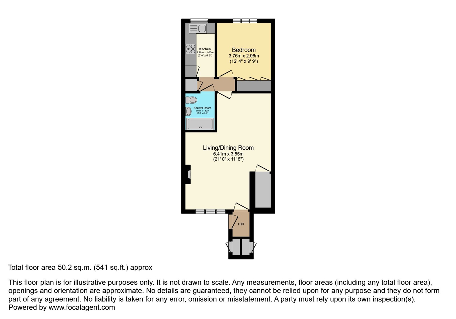 45, Beck Court, Beckenham floorplan