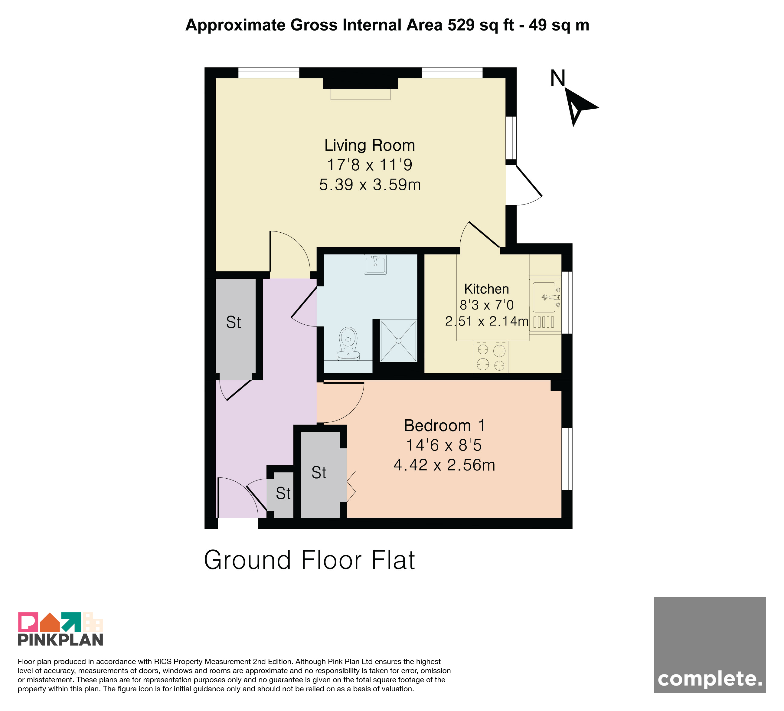Flat 7, Stanley Court, Torquay floorplan